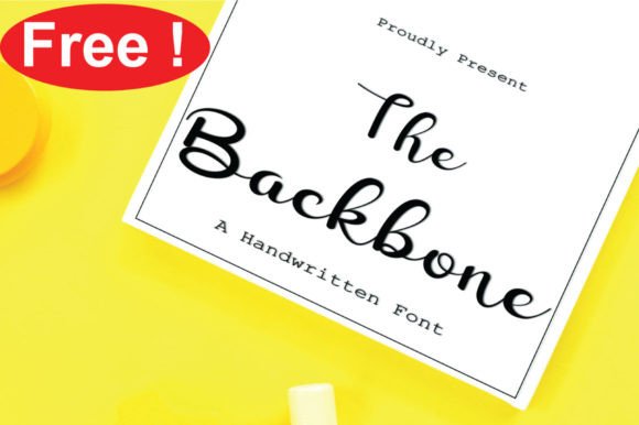 Backbone Font: A Handwritten Style That Builds a Strong Brand