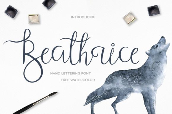 Beathrice: A Handwritten Font for Editorial Elegance