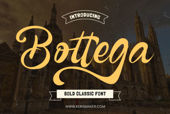 Bottega: A Premium Script for Elegant Design
