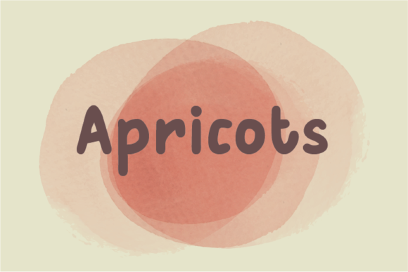 Crafting Editorial Charm with Apricots, a Unique Handwritten Font