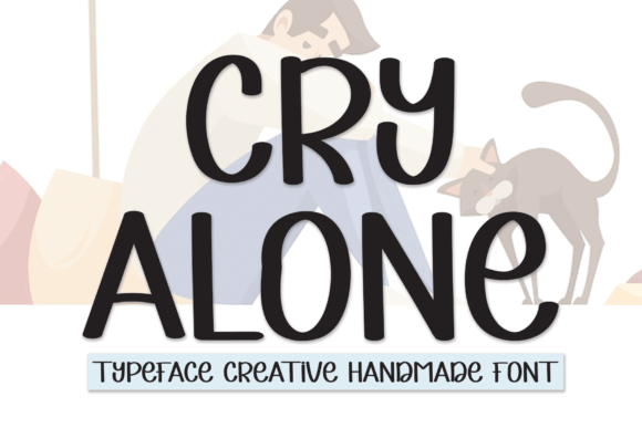 Cry Alone: A Font Built for Quietly Beautiful Editorial Moments