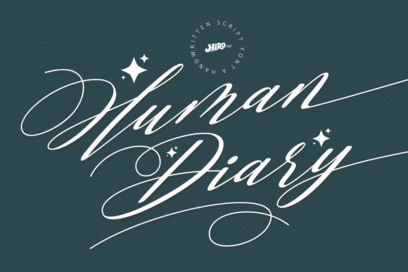 Elevate Your Craft with Human Diary Font