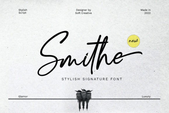 Elevate Your Web Design with Smithe Signature Font