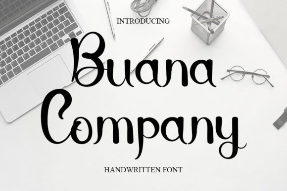 Enhance Your Brand with Buana Company Font