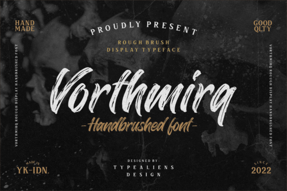 Enhance Your Brand with Vorthmirq Script Font
