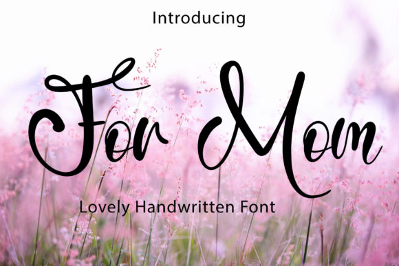 Enhance Your Web Design with For Mom Script Font