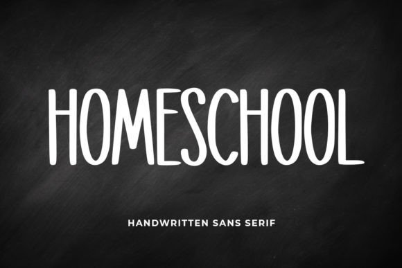Exploring Homeschool: A Versatile Script Font
