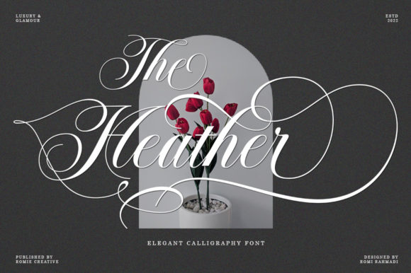 Exploring The Heather: A Delicate Handwritten Font for Web Design