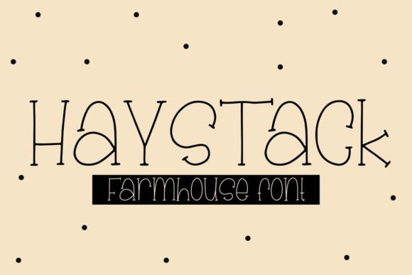 Haystack: The Perfect Handwritten Font for Creative Campaigns