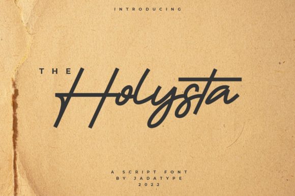 Holysta: The Delicate Script Font Every Modern Campaign Needs