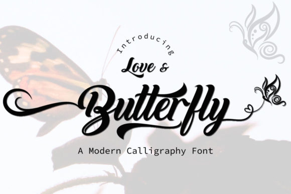 Love and Butterfly: A Font for Elegant Branding