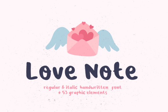Love Note: A Handwritten Font That Brings Your Designs to Life