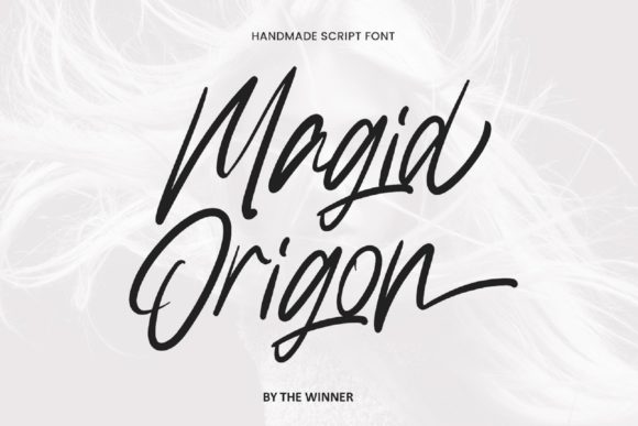 Magid Origon: A Delicate Script Font for Branding Projects