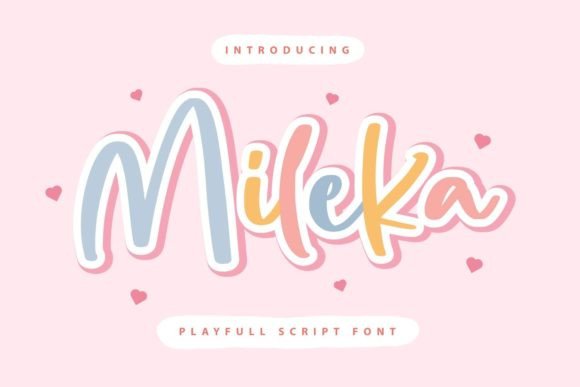 Mileka: A Friendly and Trendy Handwritten Font for Web Design
