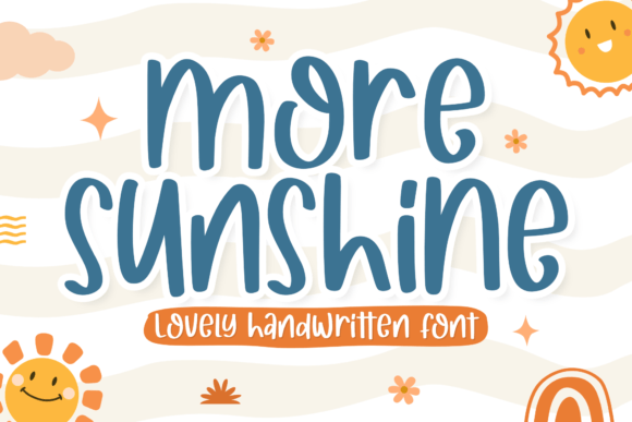 More Sunshine: A Charming Handwritten Font for Makers