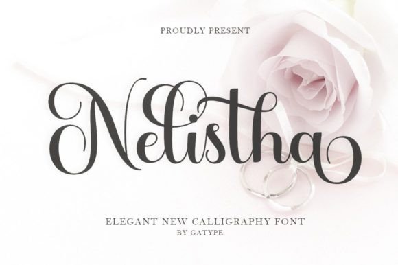 Nelistha: A Script Amp Font for Elegant Branding