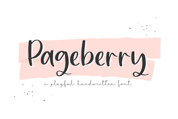 Pageberry: The Script Font That Makes Your Brand Feel More Personal