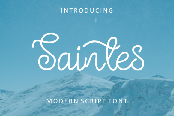 Saintes: The Vintage Script Font for a Consistent Brand Identity