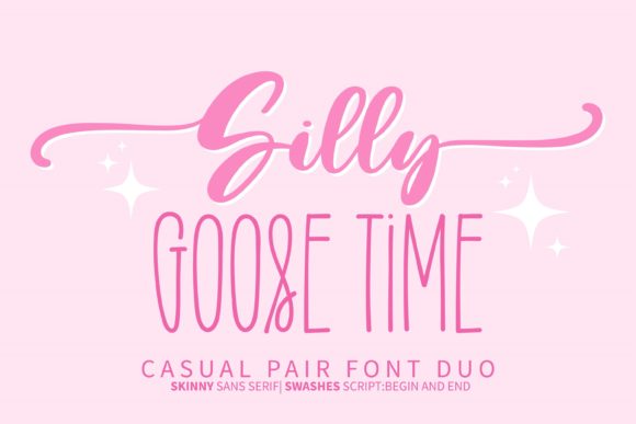 Silly Goose Time: A Versatile Typeface for Modern Web Projects