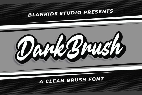 Transform Your Brand with Dark Brush: A Versatile Script Font