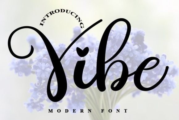 Vibe: A Fresh and Beautiful Script Font for Editorial Design